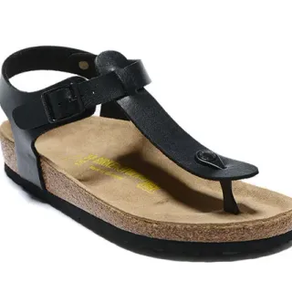 Birkenstock Arizona काले कैजुअल सैंडल