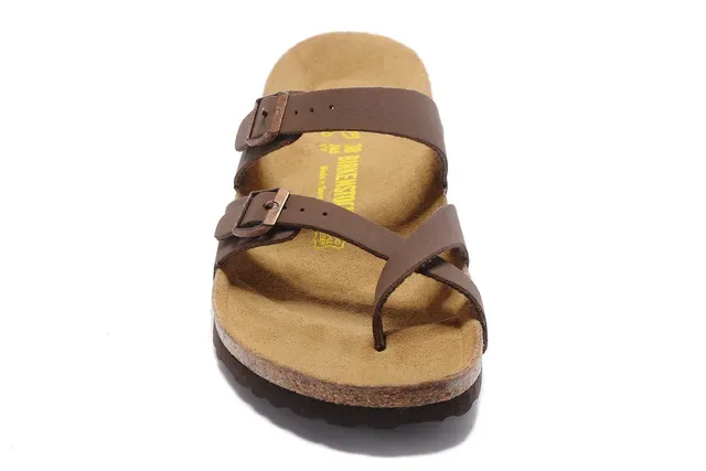 Birkenstock Arizona Brown Leather Casual Sandals 4