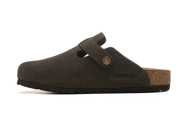 Birkenstock Arizona كلوج من الدايم البني الداكن 5