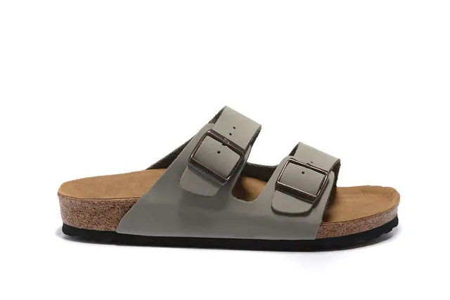 Birkenstock Arizona Sandálias casuais cinza oliva 2