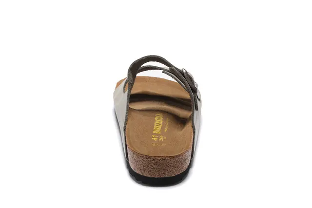 Birkenstock Arizona Sandálias casuais cinza oliva 3