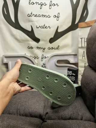 Birkenstock Boston Woven মিন্ট সবুজ চপ্পল 4