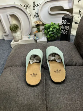 Birkenstock Boston Woven মিন্ট সবুজ চপ্পল 8