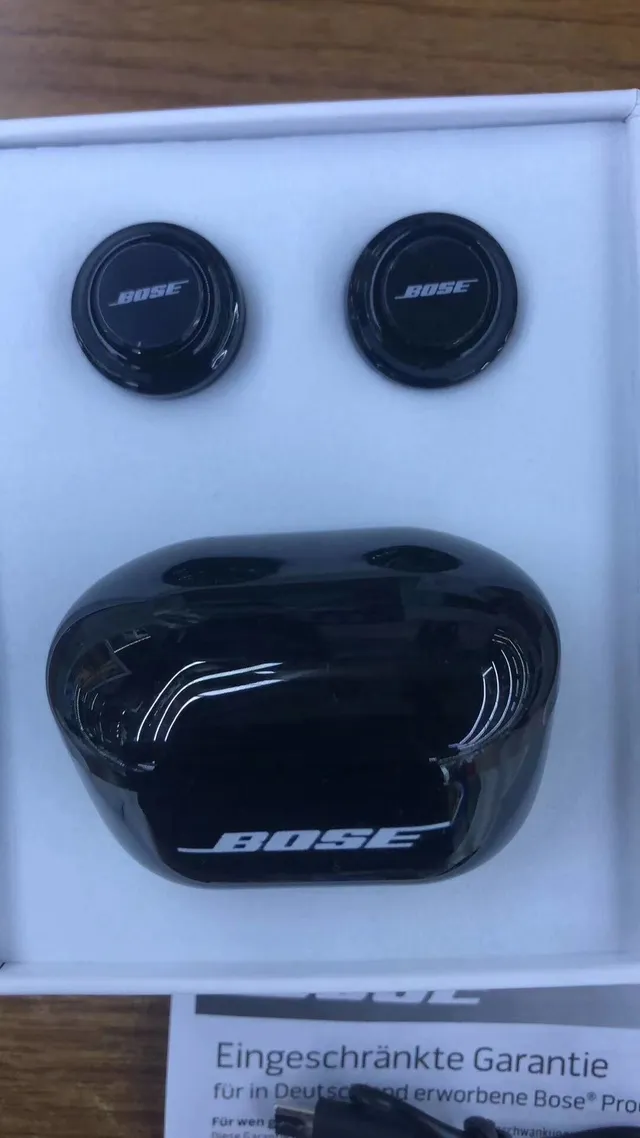 Bose SoundSport Free Noir Blanc Compact Oval Étui de Charge Finition Mate TWS Écouteurs 3