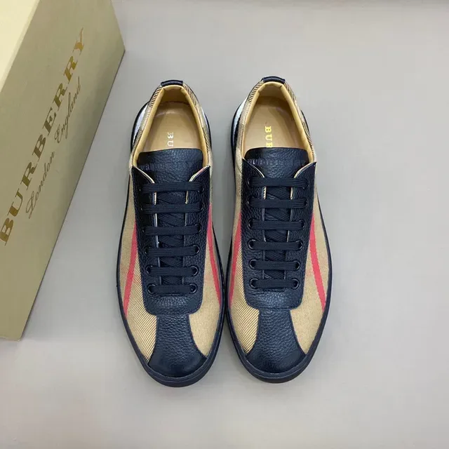 Burberry House Check Beige Black Red লাইফস্টাইল স্নিকার 8