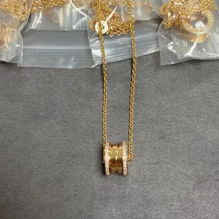 Bvlgari B.zero1 Rock Gold Pavé قلادة