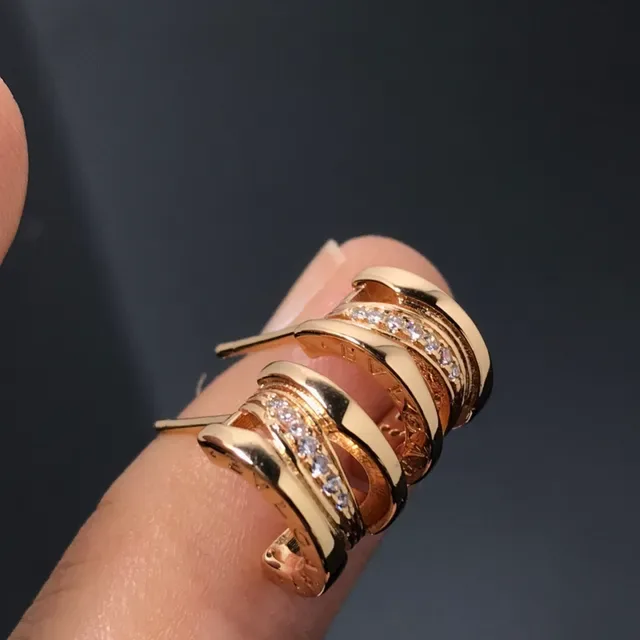 Bvlgari B.zero1 Rock Stacked Pavé Twisted Band Rings 4