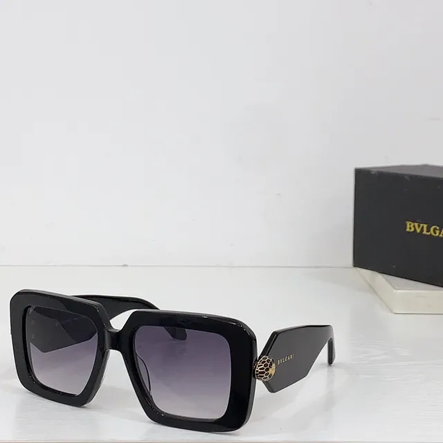 Bvlgari Serpenti Black and Purple Sunglasses 8