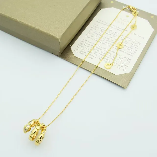 Bvlgari Serpenti Tubogas ذهب وردي فاني الماس قلادة 6