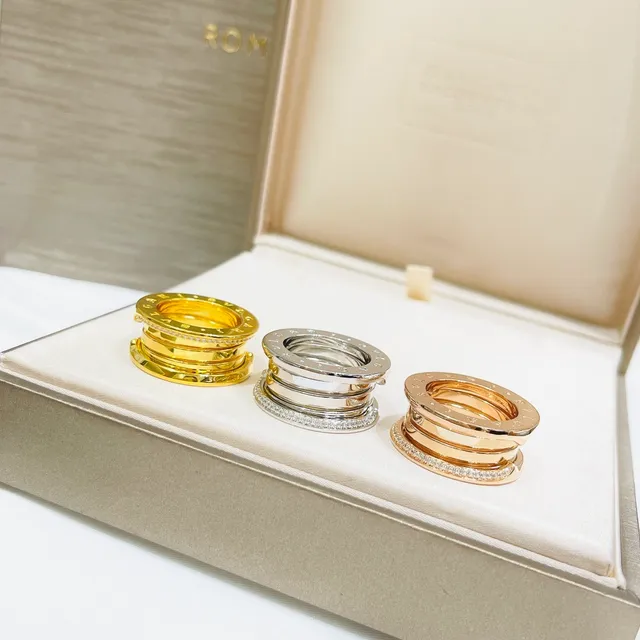 Bvlgari Tubogas Multi-Band Pavé Diamond Ring 5