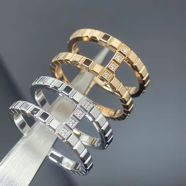 Cartier Juste un Clou Linked Pavé-Set Stackable Rings 3