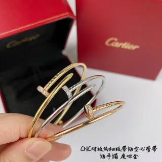 Cartier Juste un Clou Pavé - الماس مسمار نمط أساور أنبوبية