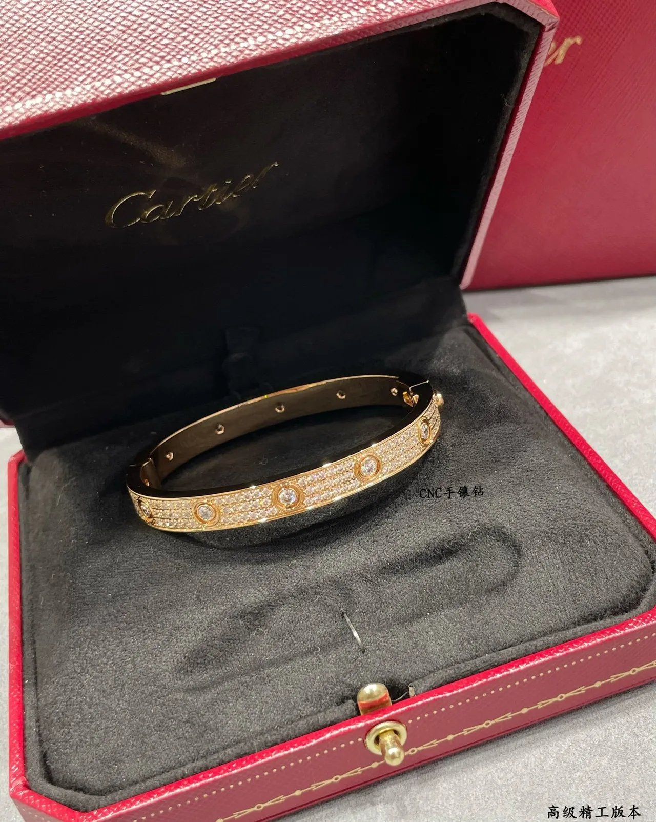 Cartier Juste un Clou Pavé Diamond bracelete rígido 4
