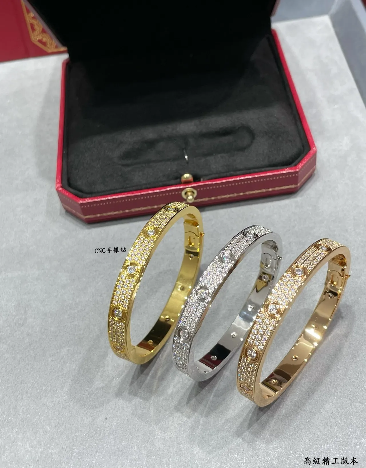 Cartier Juste un Clou Pavé Diamond bracelete rígido 5