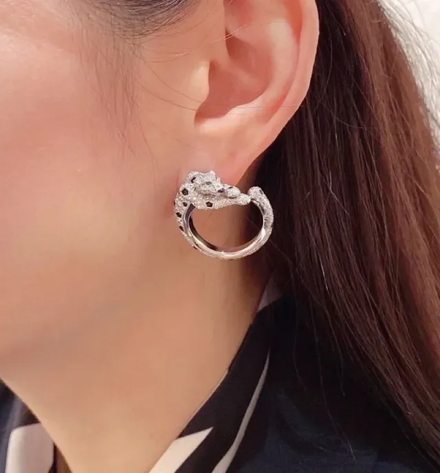 Anéis Cartier Panthère Motif Pantera Pavé Diamantes Onyx Olho Esmeralda 8