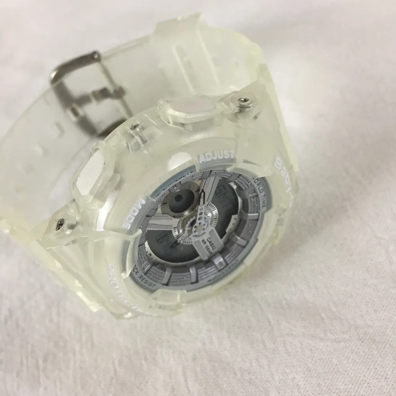 Casio Baby-G Montre sportive en résine translucide analogue-digital 5