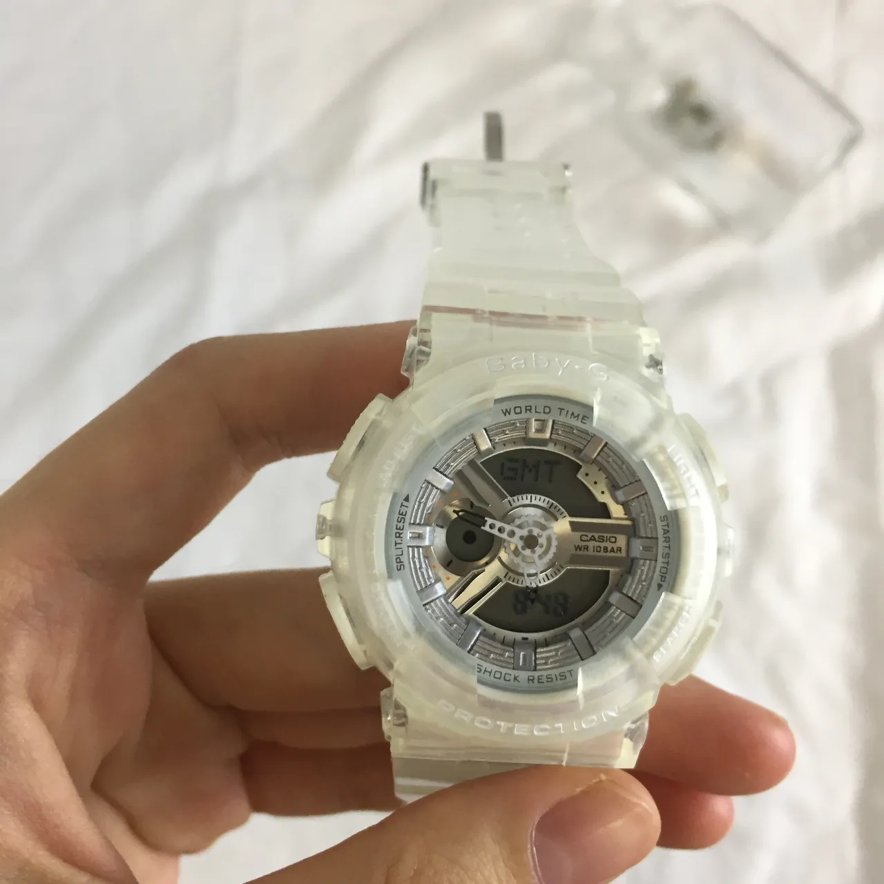 Casio Baby-G Montre sportive en résine translucide analogue-digital 8
