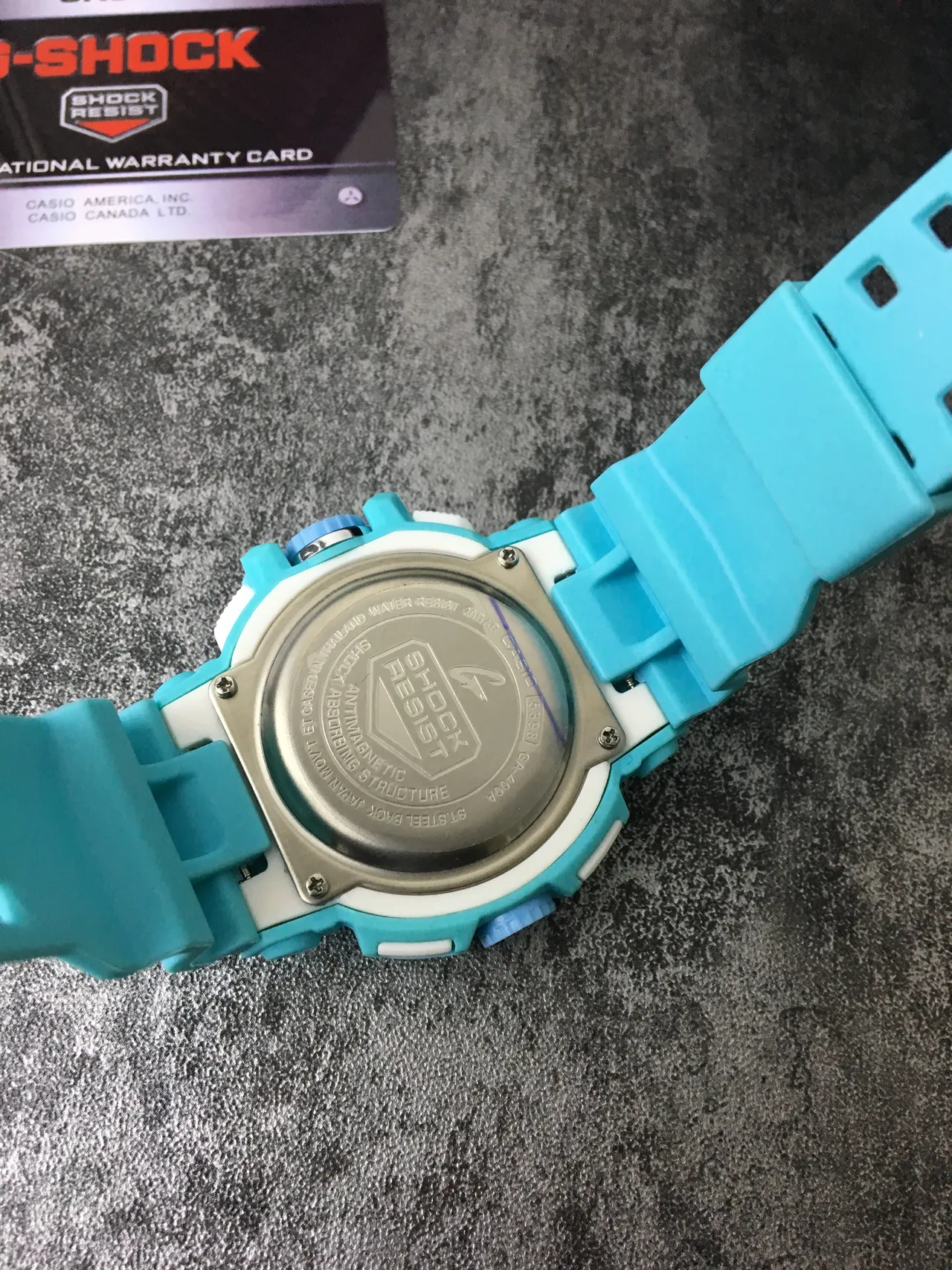 Casio G-Shock GA-100 Série Relógio Esportivo de Resina Turquesa 5