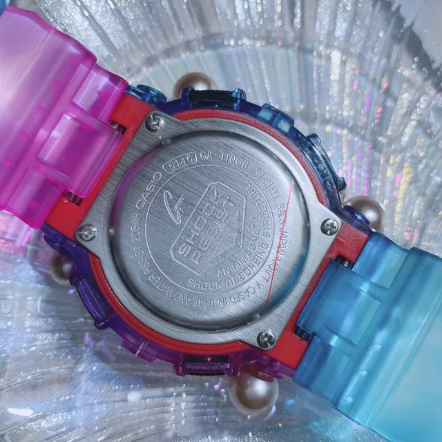 Casio G-Shock GA-110 Reloj Deportivo Translúcido Multicolor 3