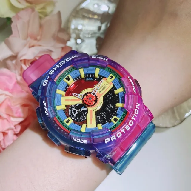 Casio G-Shock GA-110 Reloj Deportivo Translúcido Multicolor 6
