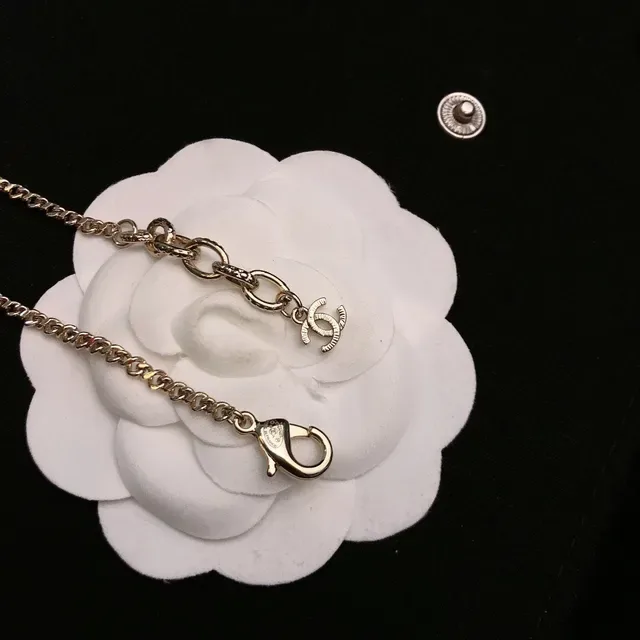 Chanel Colar longo de contas azul prata corrente multicamadas Lapis Lazuli 2