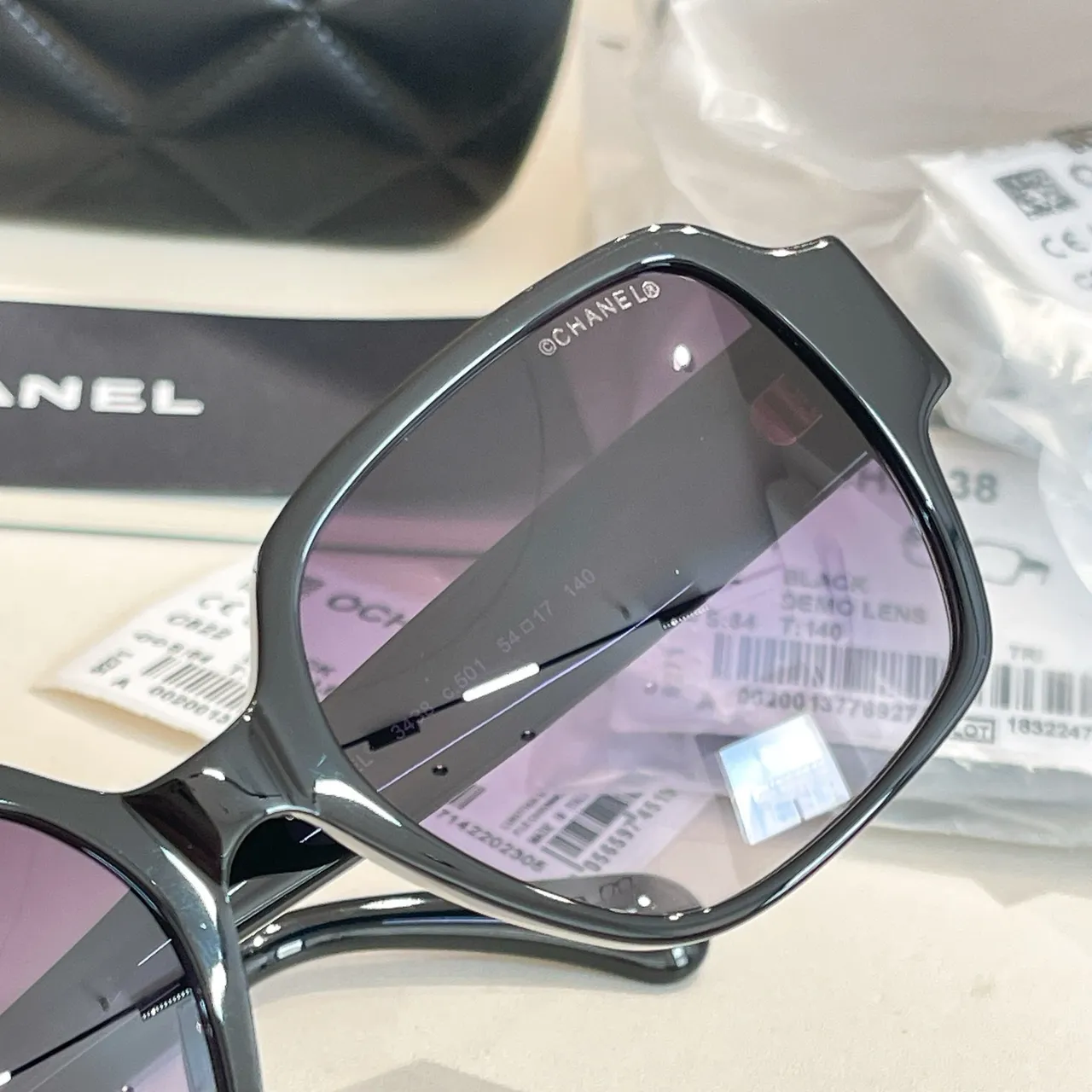 Chanel OCH3438 نظارات شمسية مربعة أسيتات تدرج 2