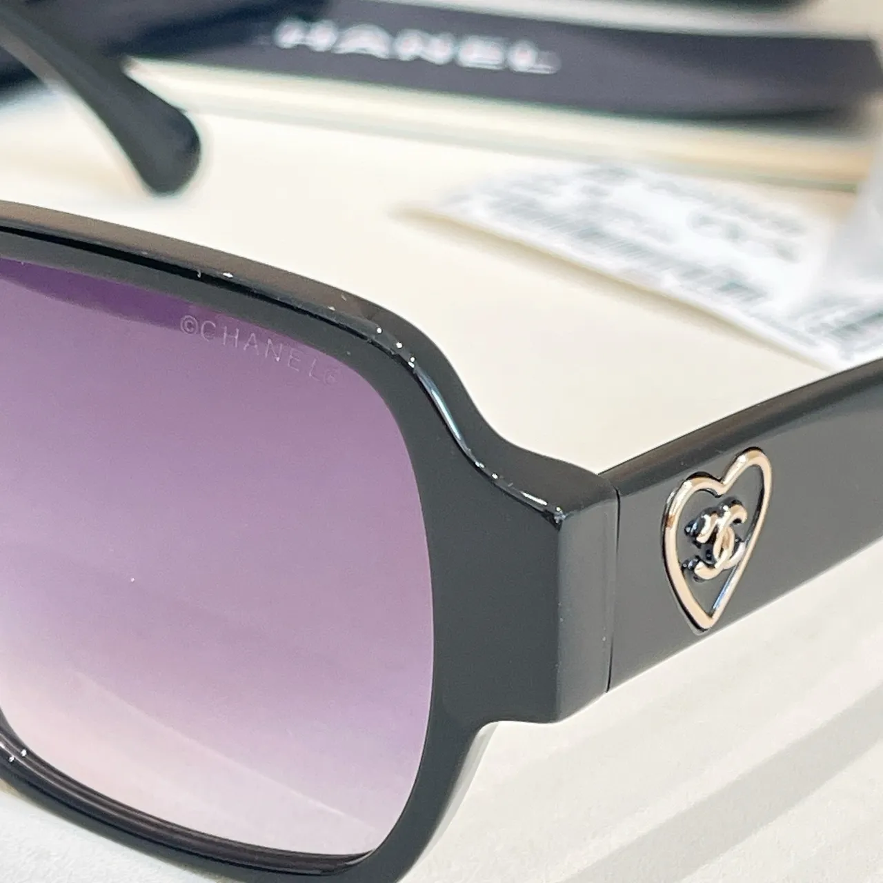 Chanel OCH3438 نظارات شمسية مربعة أسيتات تدرج 5