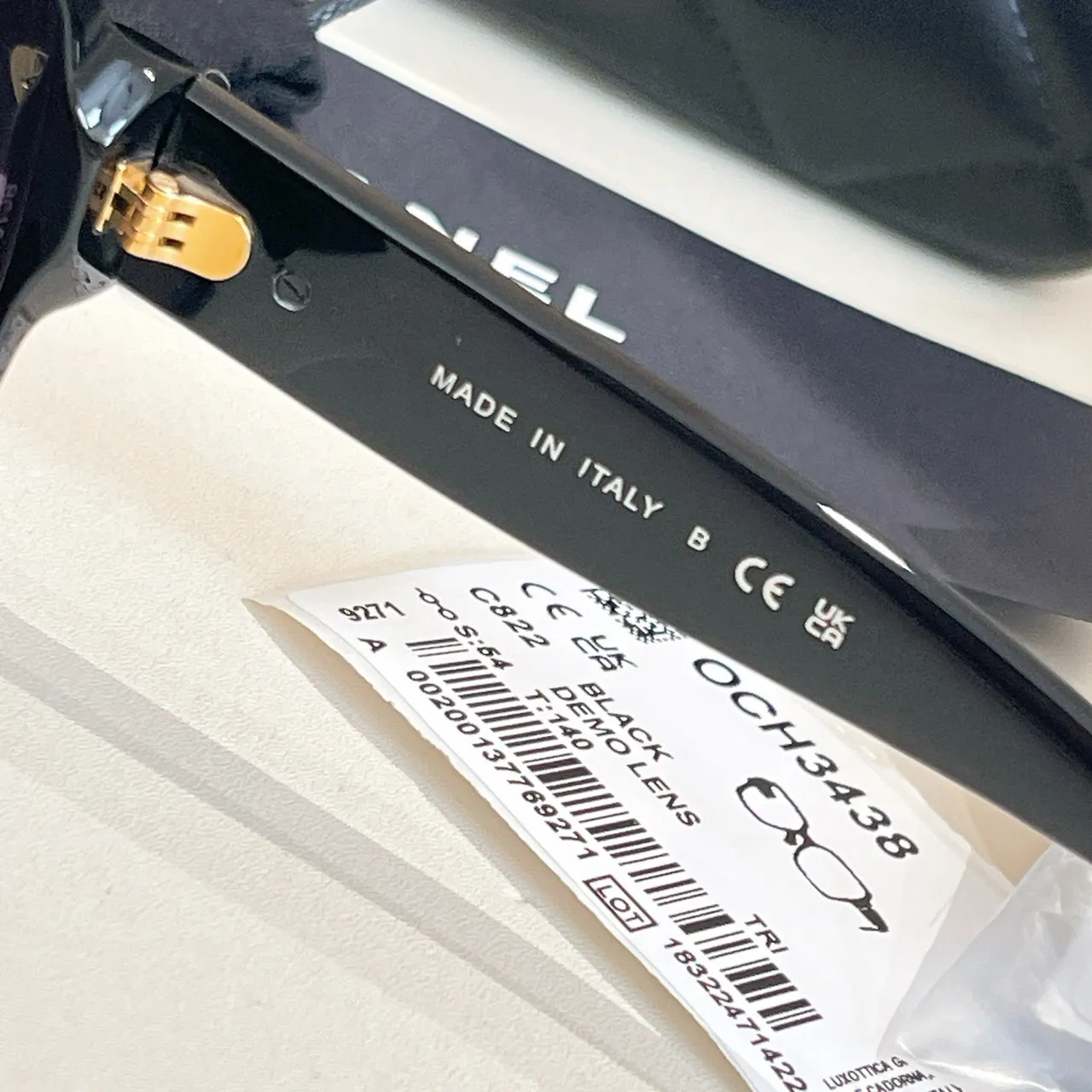 Chanel OCH3438 نظارات شمسية مربعة أسيتات تدرج 6