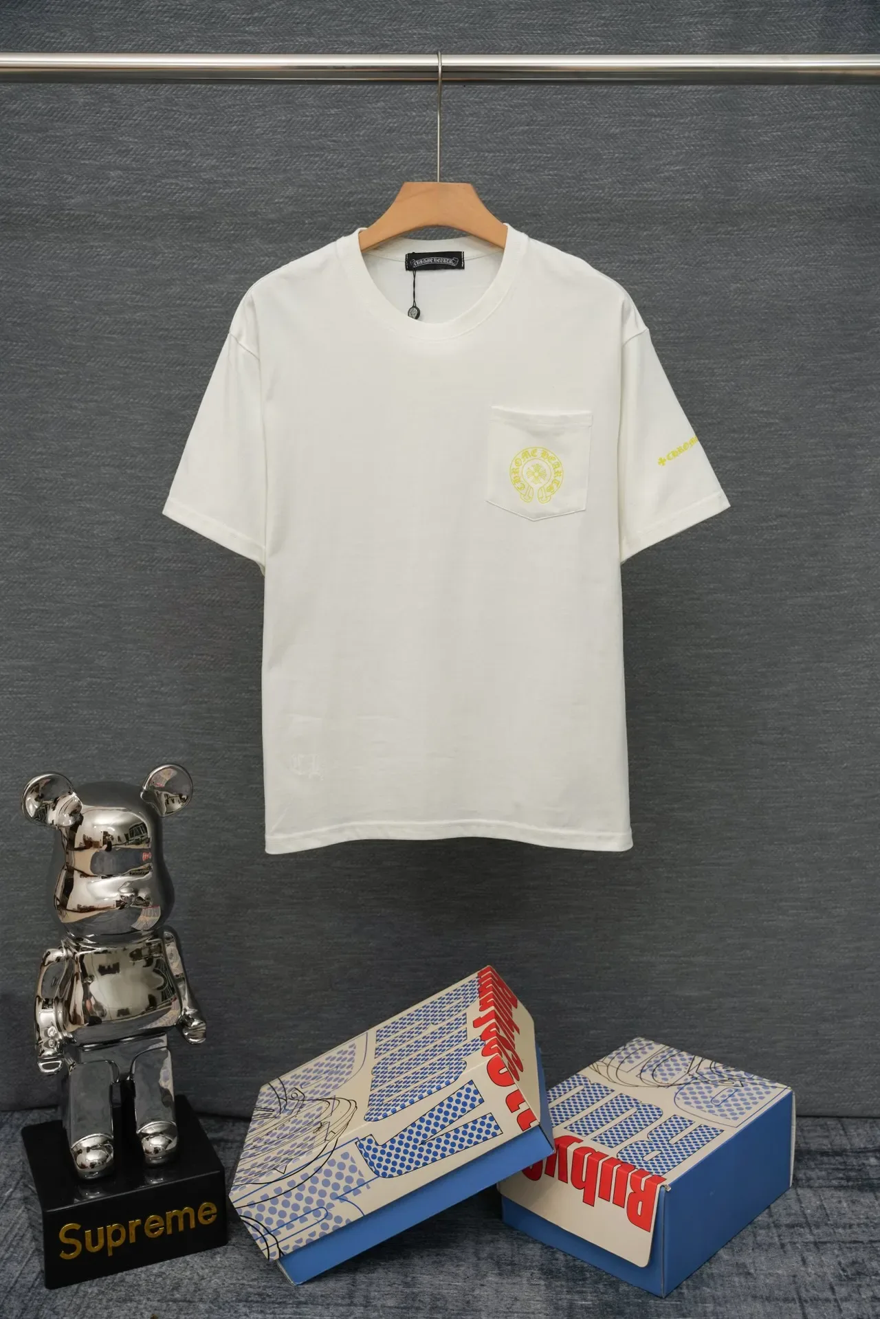 Chrome Hearts সার্কুলার লোগো গ্রাফিক টি-শার্ট 2