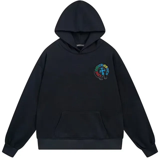 Chrome Hearts 印花背部 Oversized 黑色卫衣 2