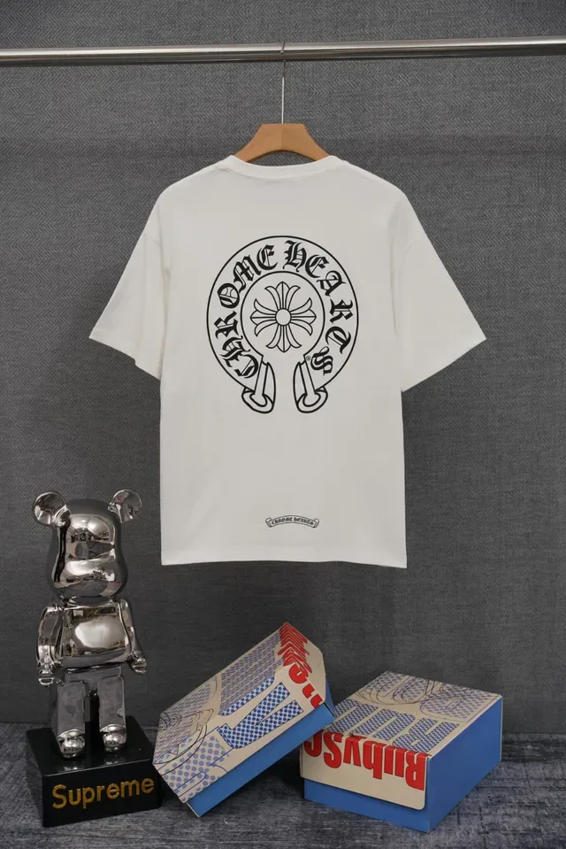 Chrome Hearts 图案Logo黑色T恤 2