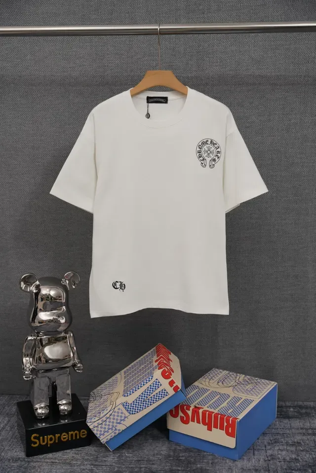 Chrome Hearts 图案Logo黑色T恤 3