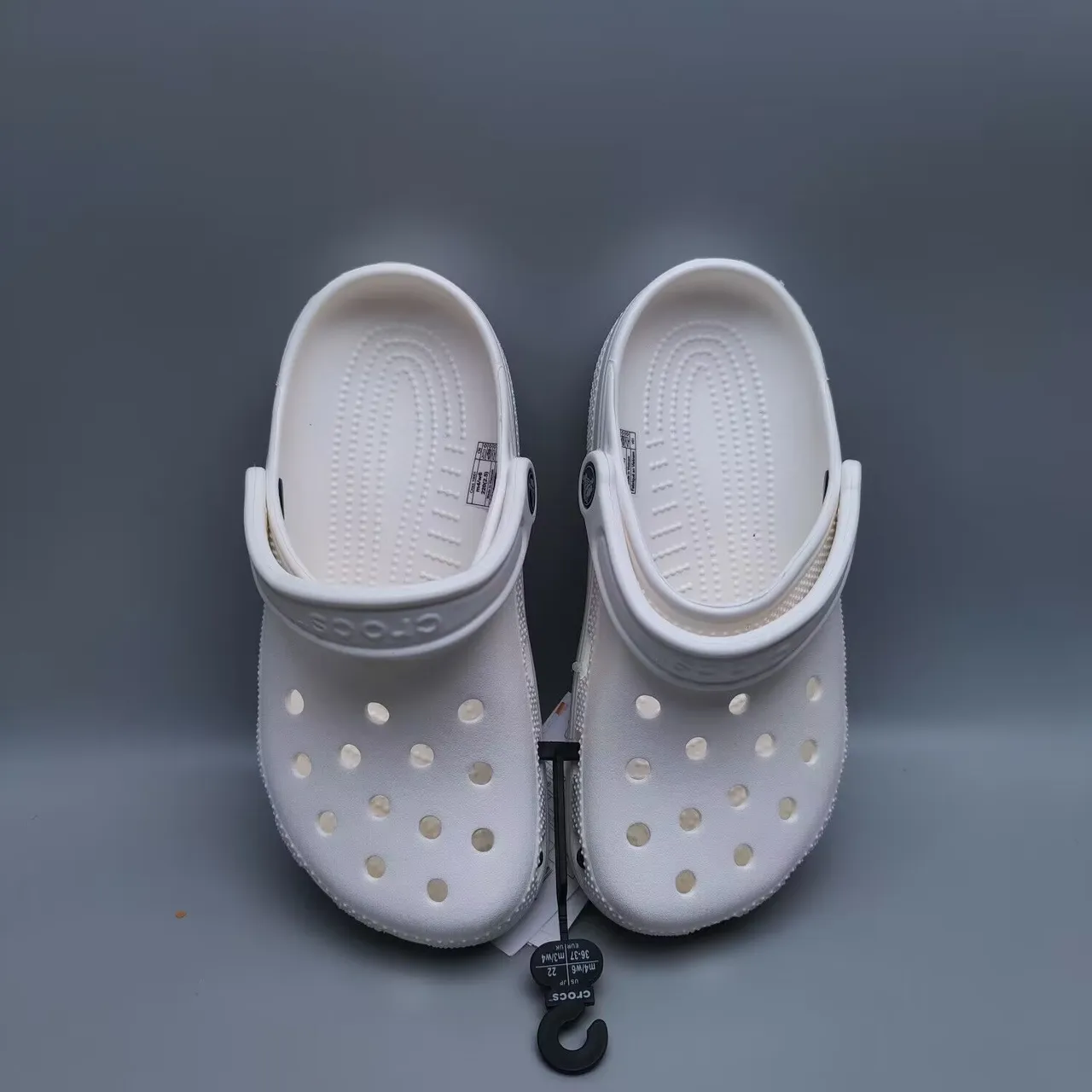 Crocs Classic Clog White Foam Clog 7