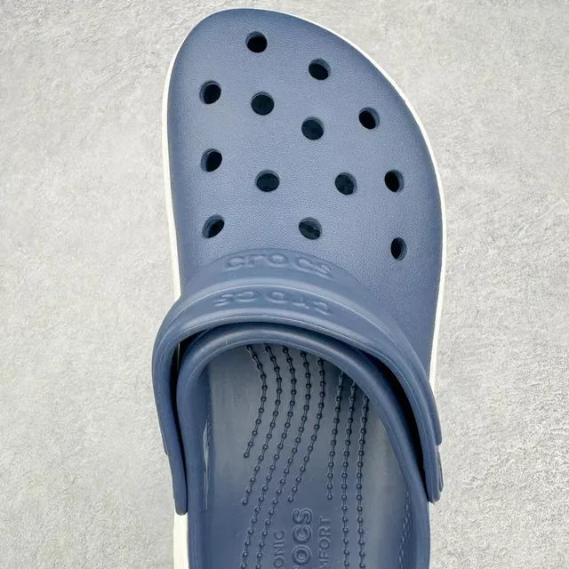 Crocs Echo Clog नेवी ब्लू प्लेटफॉर्म क्लॉग 4