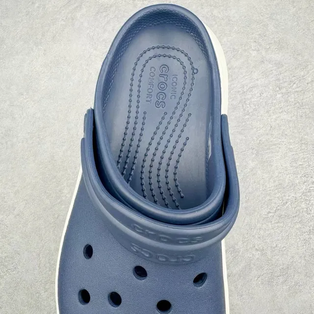 Crocs Echo Clog नेवी ब्लू प्लेटफॉर्म क्लॉग 5