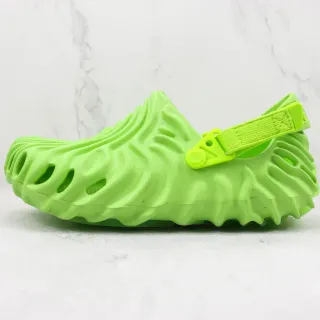 Crocs Echo Clog Neon Lime Green Molded Foam Clog