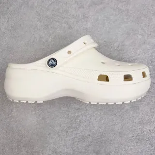 Crocs Echo Clog كلوج منصة رغوة لون أوف-وايت