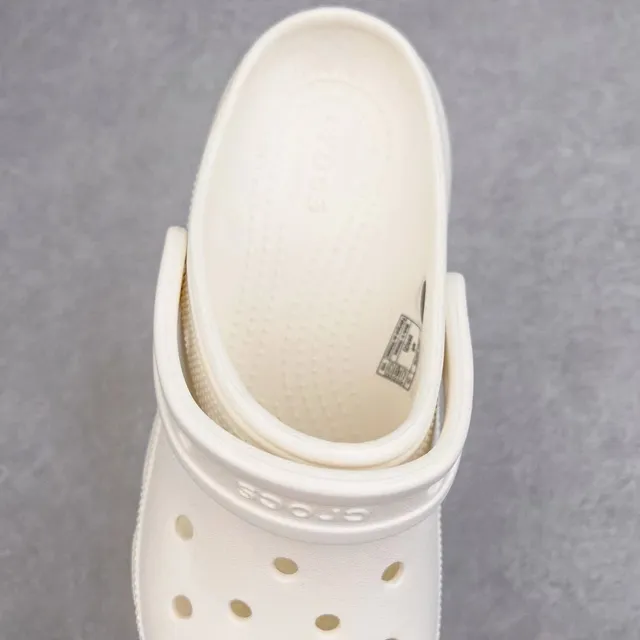 Crocs Echo Clog Zueco plataforma espuma color off-white 6
