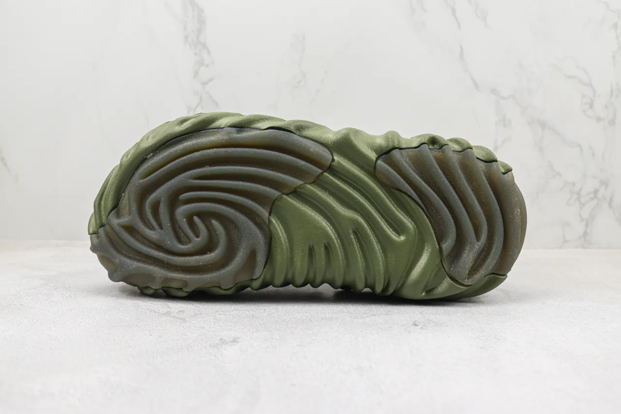 Crocs Echo Clog Olive Green Molded Foam Clog 8
