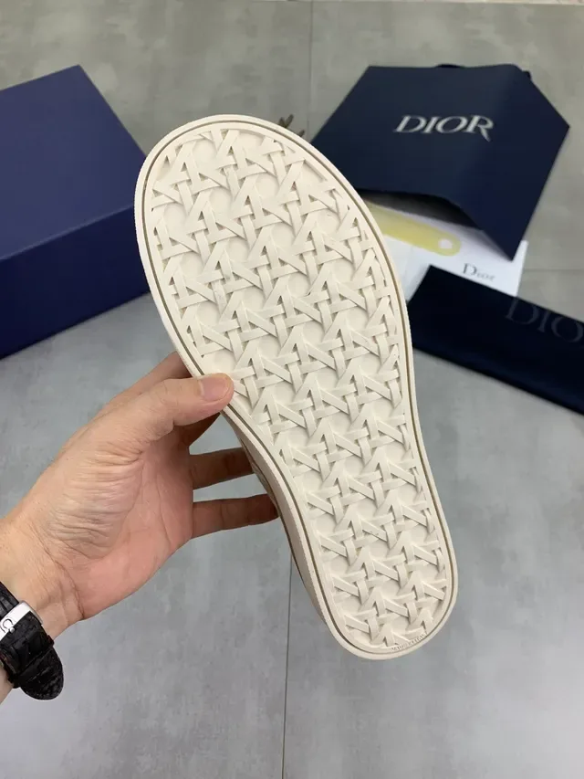 Dior B23 Beige Oblique Monogram Zapatillas Lifestyle 2