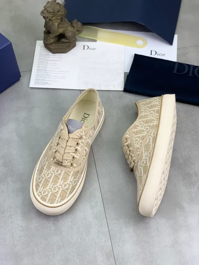 Dior B23 Beige Oblique Monogram Zapatillas Lifestyle 5