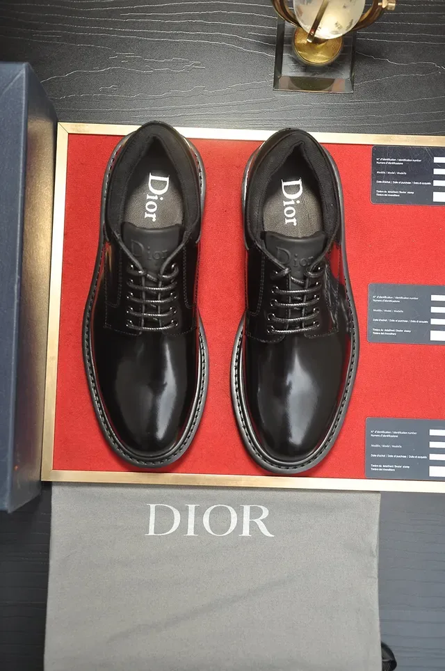 Dior Chaussures Oxford Noir à Cap-Toe 5