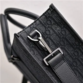 Dior Book Tote Monogram Beige and Black Tote Bag 5