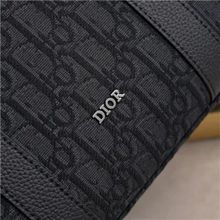 Dior Book Tote Monogram Beige and Black Tote Bag 7