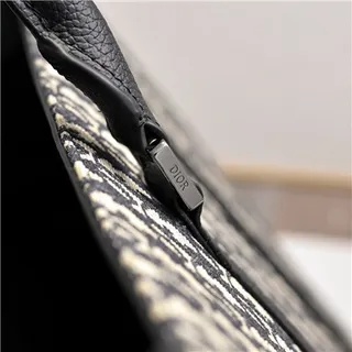 Dior Book Tote Monogram Beige and Black Tote Bag 14