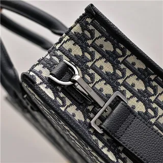 Dior Book Tote Monogram Beige and Black Tote Bag 15