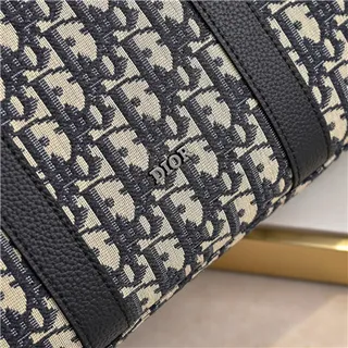 Dior Book Tote Monogram Beige and Black Tote Bag 16