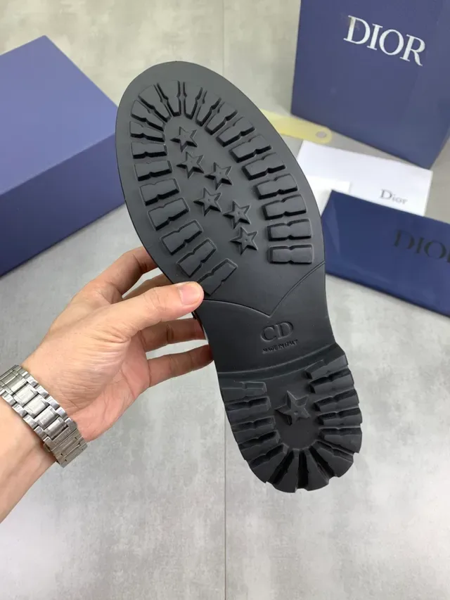 Dior Loafer Noir Cuir Patenté Brillant Bride Penny 2