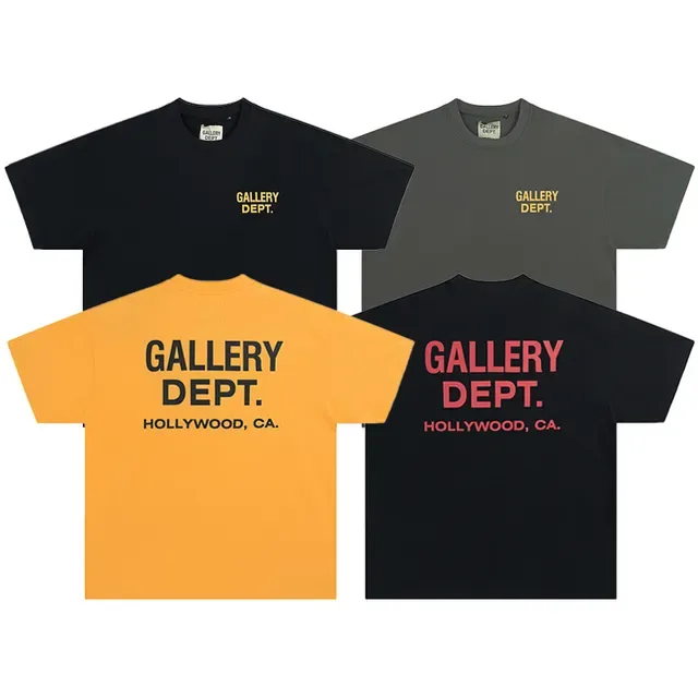 Gallery Dept Gallery Dept Hollywood CA Back Print T-Shirt 3