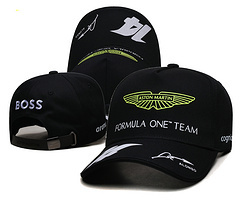 Aston Martin Formula One Team gorra de béisbol bordada verde 23